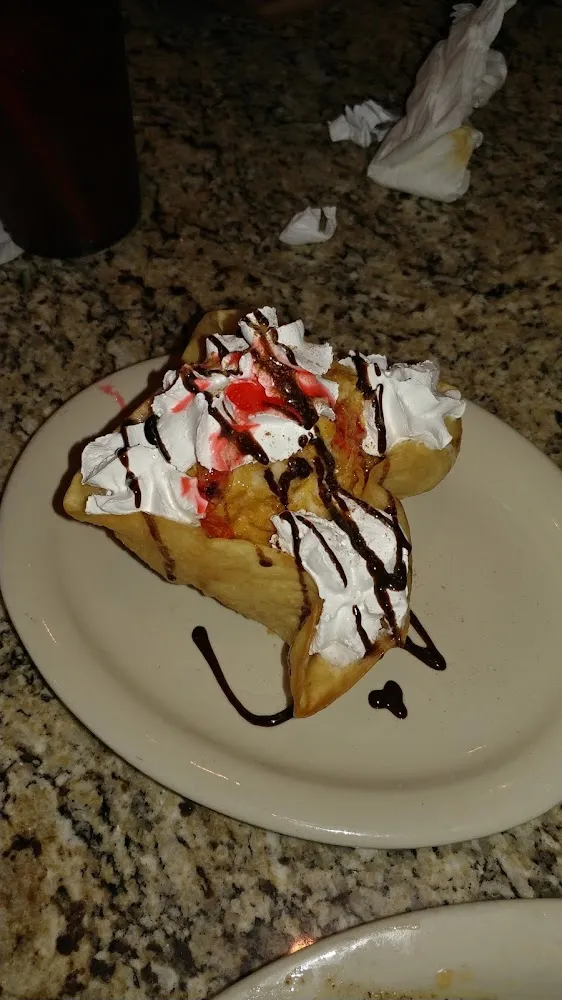 Sopapilla with Ice Cream